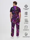 Мужская пижама с брюками / Фиолетовый бриллиант