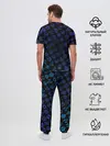 Мужская пижама с брюками / Genshin Impact | NEON PATTERN SYMBOL