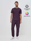 Мужская пижама с брюками / Вишневые разломы