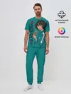 Мужская пижама с брюками / Кан Сэ Бёк сжигает визитку
