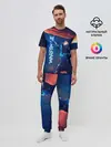 Мужская пижама с брюками / WAFRAME NEON KATANA FIRE