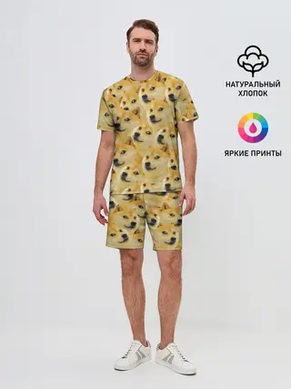 Мужской костюм с шортами / Doge