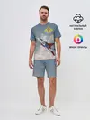 Мужской костюм с шортами / Самолёт