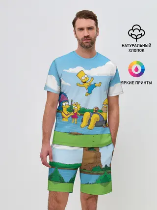 Мужской костюм с шортами / The simpsons