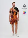 Мужской костюм с шортами / Вой