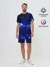 Мужской костюм с шортами / Звёздное небо