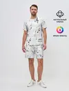 Мужской костюм с шортами / ноты