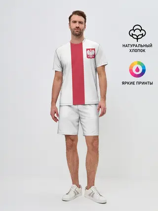Мужской костюм с шортами / Сборная Польша