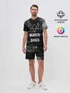 Мужской костюм с шортами / Wath dogs 2 Хакер