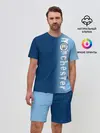 Мужской костюм с шортами / Manchester city 2018 o