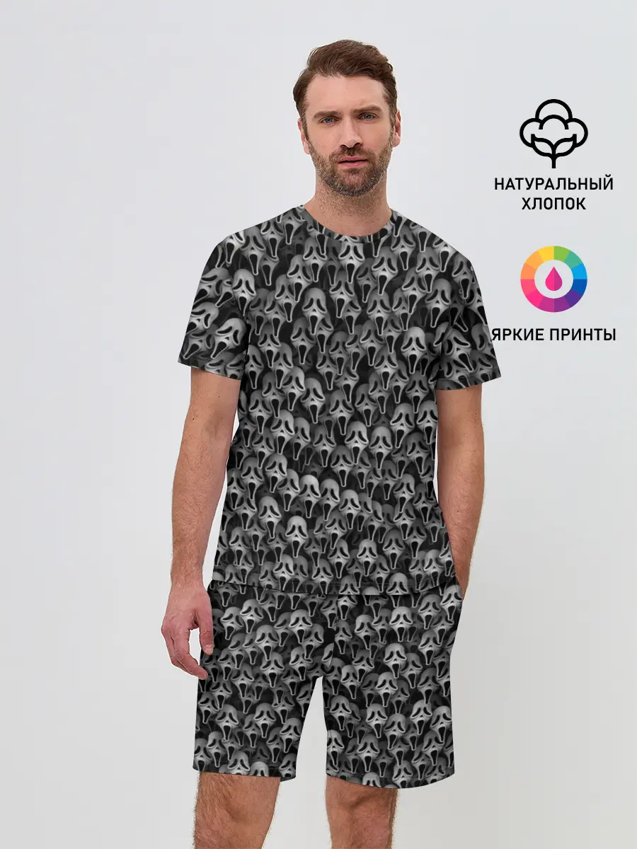 Мужской костюм с шортами / Крик