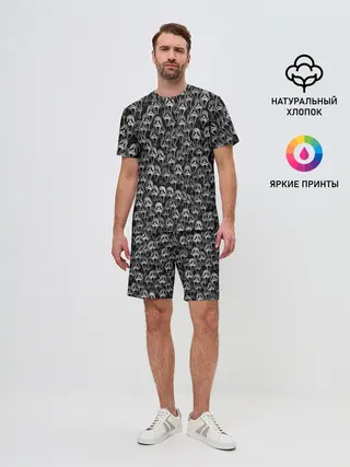 Мужской костюм с шортами / Крик
