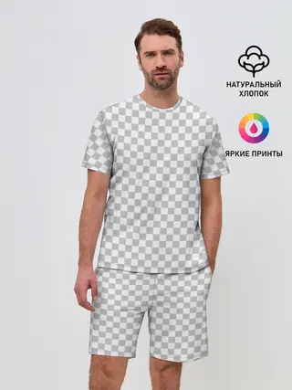 Мужской костюм с шортами / Прозрачность