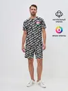 Мужской костюм с шортами / YNWA с логотипом