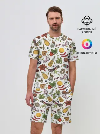 Мужской костюм с шортами / Шеф 2