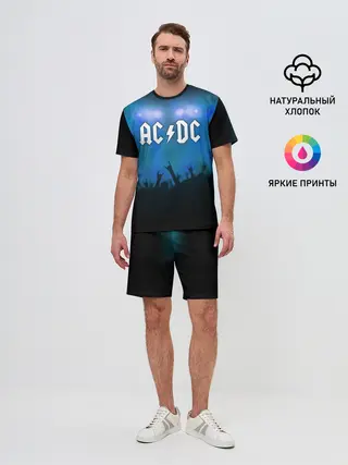 Мужской костюм с шортами / AC/DC