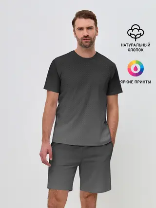 Мужской костюм с шортами / Carbon-3