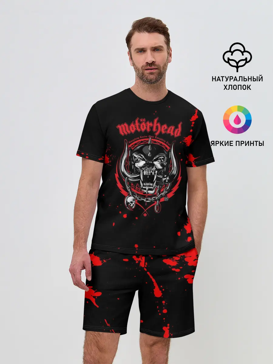 Мужской костюм с шортами / Motrhead