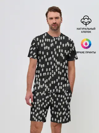 Мужской костюм с шортами / Безликие