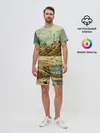 Мужской костюм с шортами / Старинный город
