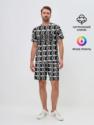 Мужской костюм с шортами / 228 пистолеты