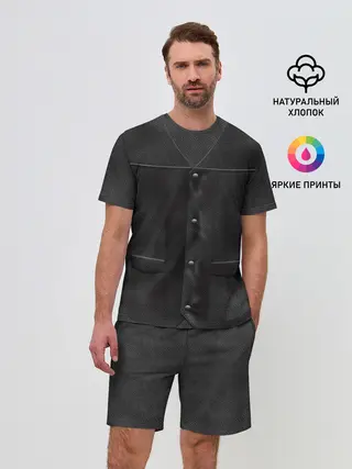 Мужской костюм с шортами / Жилетка Дэрила