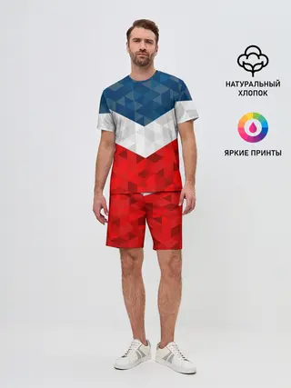Мужской костюм с шортами / Форма России