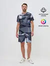 Мужской костюм с шортами / Metalic geometry