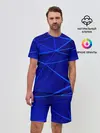 Мужской костюм с шортами / delta abstraction