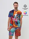 Мужской костюм с шортами / Андрей в стиле CS GO