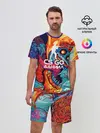 Мужской костюм с шортами / Даниил в стиле CS GO