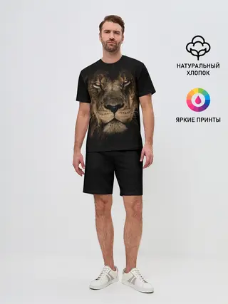 Мужской костюм с шортами / Лев