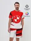 Мужской костюм с шортами / bmw uniform