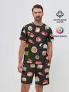 Мужской костюм с шортами / Суши