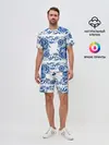 Мужской костюм с шортами / Гжель