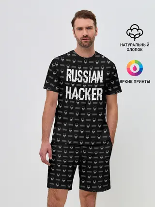 Мужской костюм с шортами / Russian Hacker