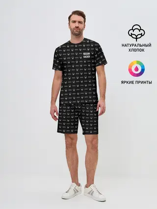 Мужской костюм с шортами / Russian Hacker