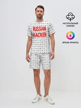 Мужской костюм с шортами / Russian Hacker