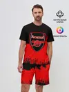 Мужской костюм с шортами / FC Arsenal Original uniform