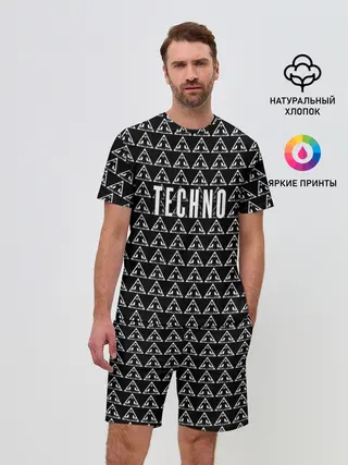 Мужской костюм с шортами / Techno