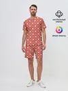 Мужской костюм с шортами / узоры