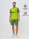 Мужской костюм с шортами / Барселона Форма Гостевая 18/19