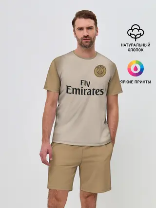 Мужской костюм с шортами / PSG Форма Новая Away 18/19