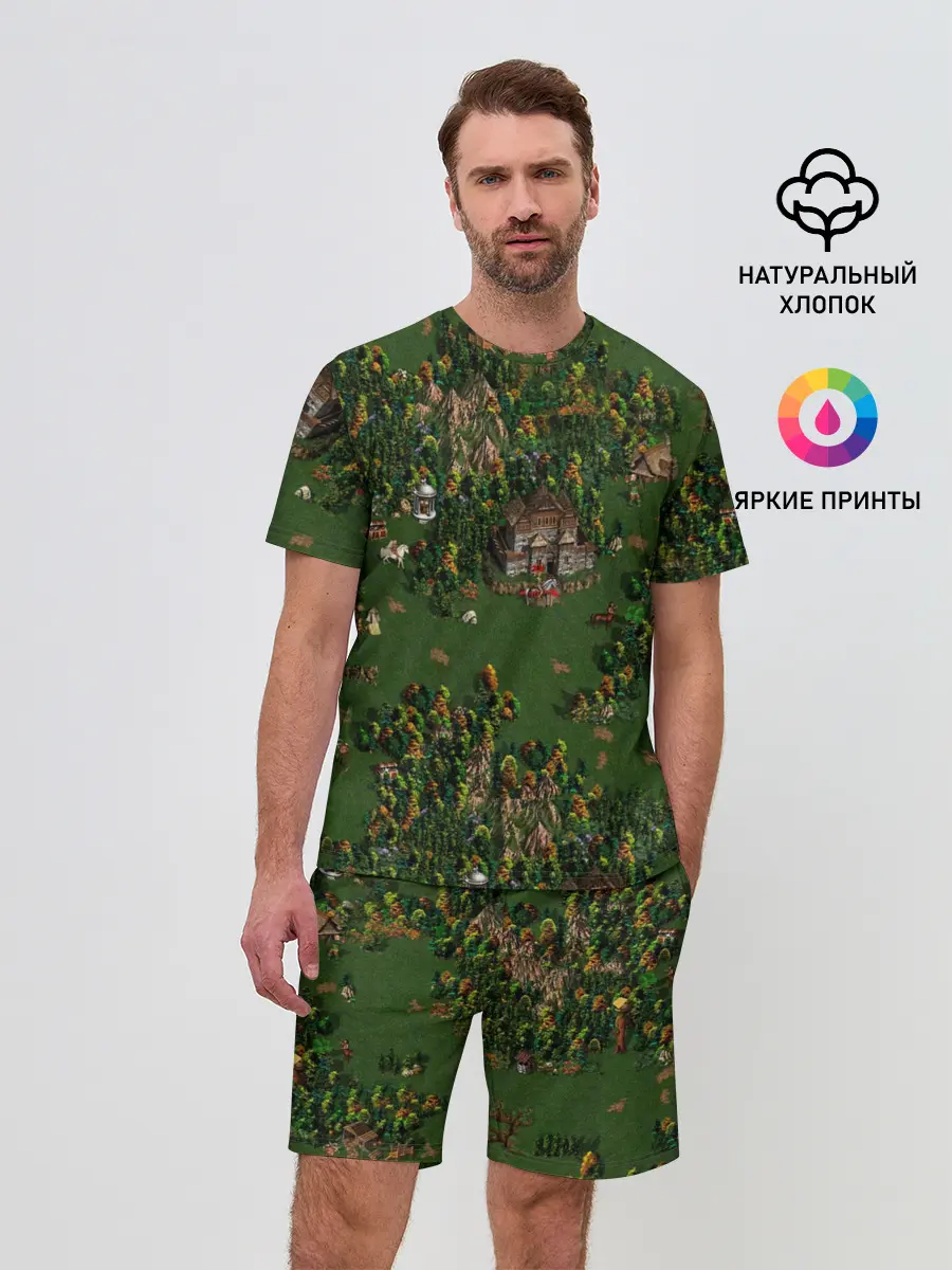 Мужской костюм с шортами / Герои