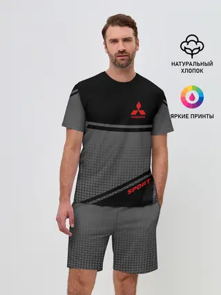 Мужской костюм с шортами / MITSUBISHI SPORT