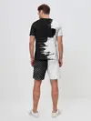 Мужской костюм с шортами / Barcelona uniform black 2018