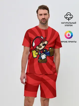 Мужской костюм с шортами / Mario