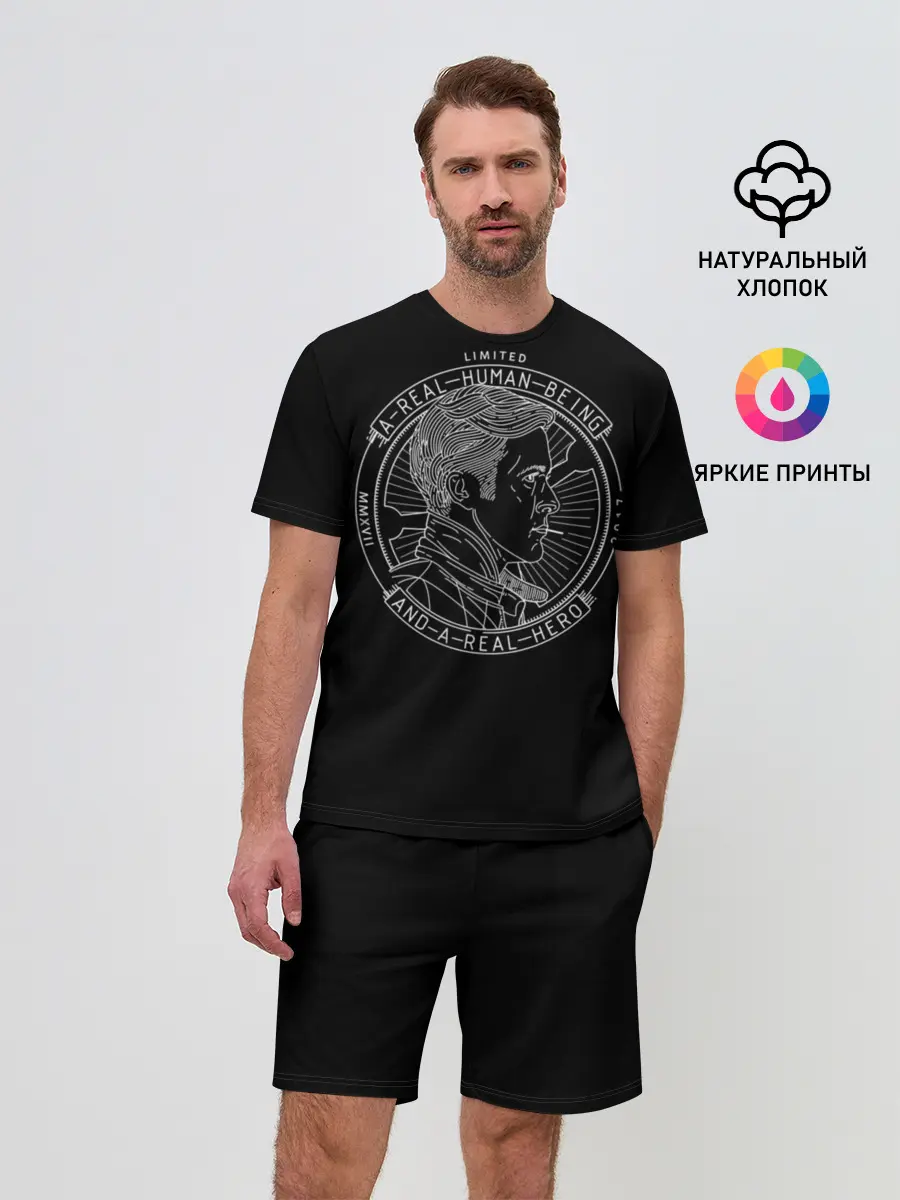 Мужской костюм с шортами / Драйв / Drive