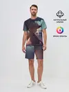 Мужской костюм с шортами / Зонтик