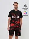 Мужской костюм с шортами / AC/DC